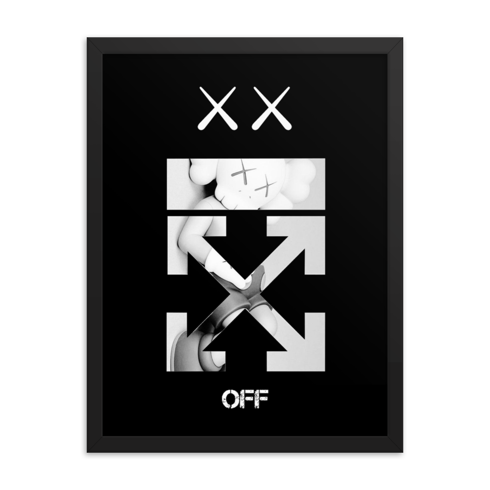 Kaws x top off white
